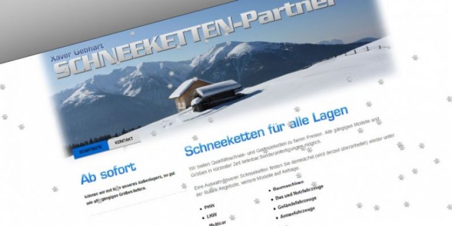 Website Schneeketten Partner
